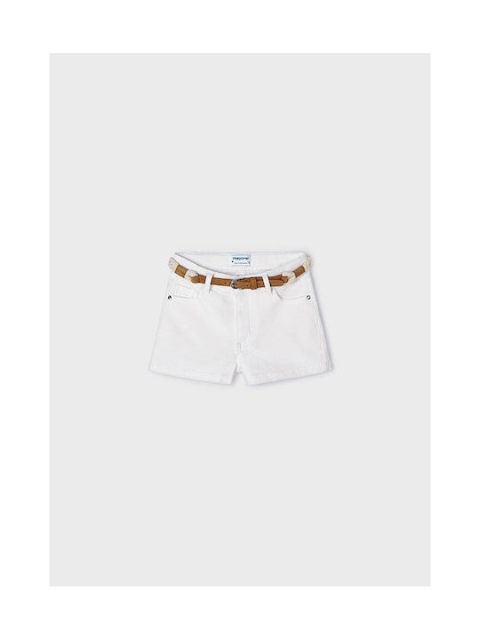 Mayoral Kinder Shorts/Bermudas Stoff Weiß