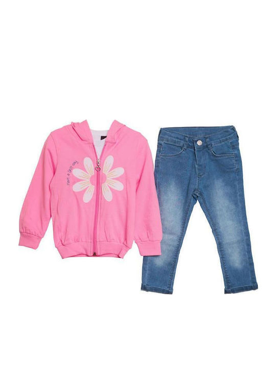 Restart for Kids Kids Clothing Set with Pink Pants 2 Pieces