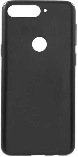 Back Cover Σιλικόνης Μαύρο (Huawei Y7 Prime 2018)