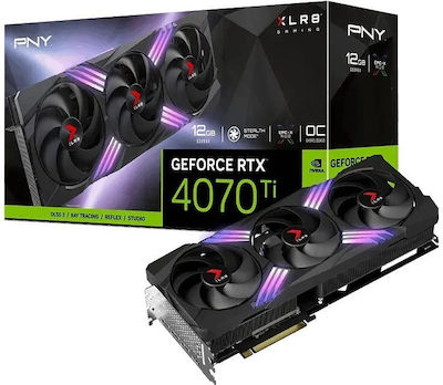 PNY GeForce RTX 4070 Ti Super 16GB GDDR6X Gaming Verto Epic-X RGB Graphics Card