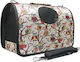 Dog/Cat Carrying White Shoulder Bag for 7kg Pets L23xW46xH30cm