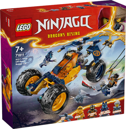 LEGO Ninjago Arin's Ninja Off-Road Buggy Car for Ages 7+ 267 Pieces