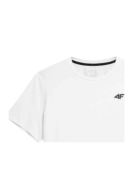 4F Tricou sport Alb