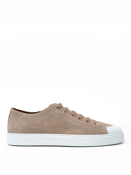 Perlamoda Herren Sneakers Beige