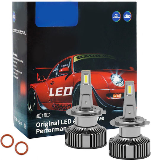 Autolampen HB3 Canbus LED 6500K Kaltes Weiß 12V / 24V 90W Menge