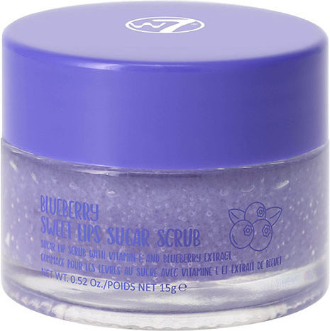 W7 Cosmetics Сладък Скраб За Устни С Аромат На Боровинки 15гр