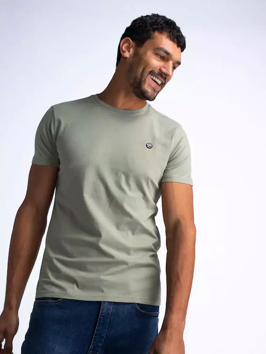 Petrol Industries Men's Short Sleeve T-shirt Sage Green