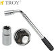 Troy Car Wheel Wrench 17 and 19mm