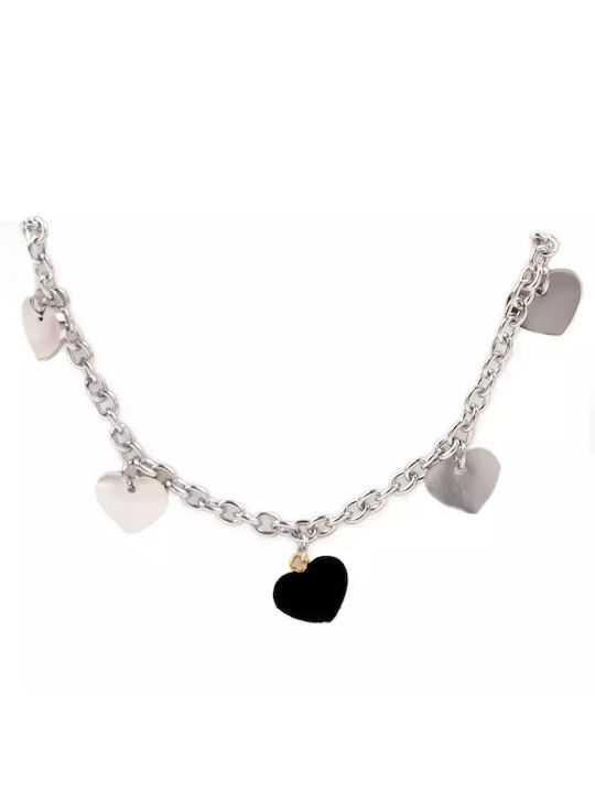 Bracelet Chain with Hearts