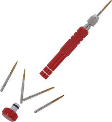 TelForceOne Precision Screwdriver Red for Phone Repair