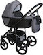 Mikrus Capri Adjustable 3 in 1 Baby Stroller Suitable for Newborn Grey