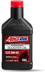 Amsoil 100% Synthetisch Motorradöl für Viertaktmotoren 5W-40 1Es