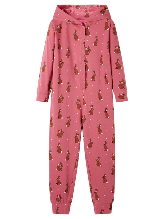 vidaXL Kids Sweatpants Set Rose 2pcs