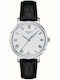 Tissot Damenuhren 34mm Batterie mit Schwarz Lederarmband