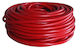 MVS In Motion Widerstandsbänder Gymtube / Elastisches Band Mäßig mit Griffen Rot 30m