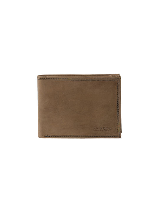 Lavor Men's Leather Wallet with RFID Beige