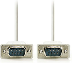 Nedis Καλώδιο RS232 9-pin male σε RS232 9-pin male 2m (CCGL52000IV20) Nedis Καλώδιο RS232 9-pin male σε RS232 9-pin male 2m (CCGL52000IV20)