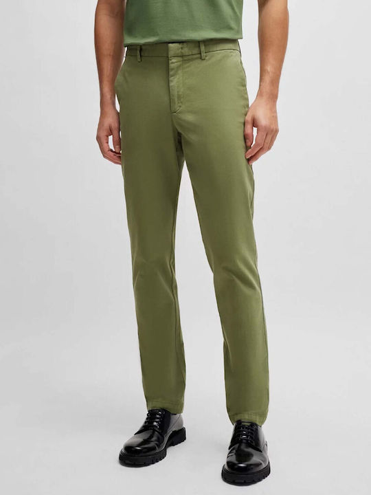 Hugo Boss Pantaloni pentru bărbați Open Green