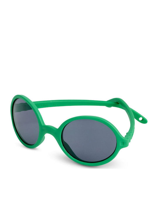 KiETLA Rozz Unbreakable Round Kids Sunglasses G...