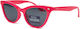 Invu Butterfly Kids Sunglasses with Polarized Lenses Red
