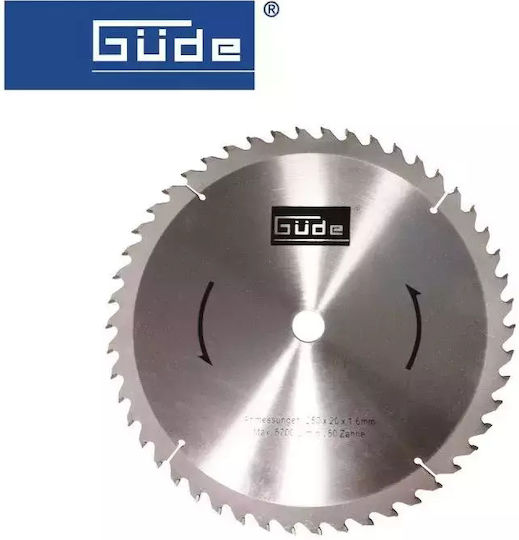Güde Диск за рязане с 40 Зъба 210мм
