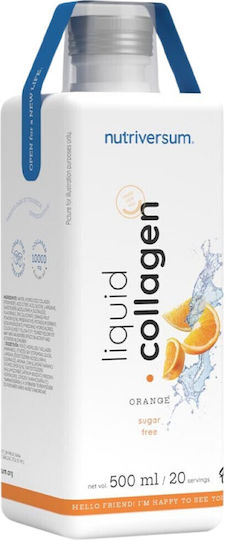 Nutriversum Liquid Collagen 10000мг 500мл Портокал