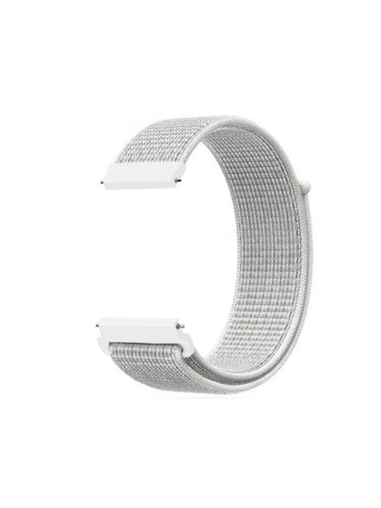 Xiaomi Watch S3 Каишка Текстил Бял (Реалме Уотч 2 Про)