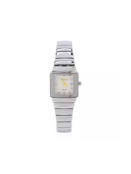 Nora's Accessories Uhr in Silber Farbe