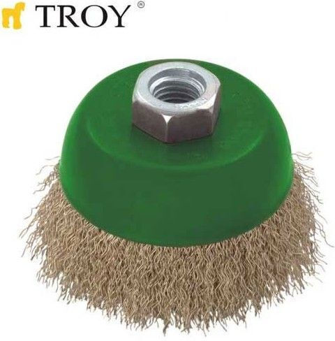 Troy T 27710-75 Συρματόβουρτσα Εργαλείου Καμπάνα 75mm