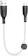 XO NB247 Regular USB 2.0 to micro USB Cable Λευ...