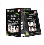 Black Hair Shampoo - Gradual Color Restoration Shampoo for Gray + White Hair 10 pcs x 25ml