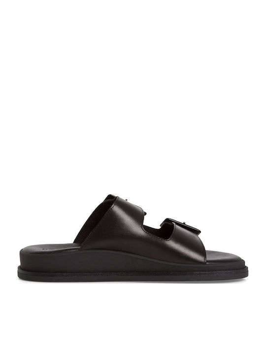 Tamaris Leder Flache Sandalen für Damen mit Rie...