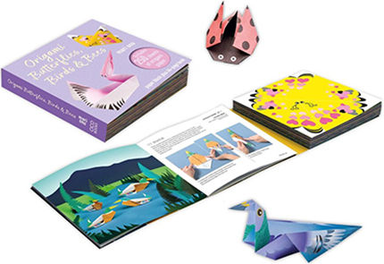 Origami Butterflies, Birds & Bees : Paper Block Plus