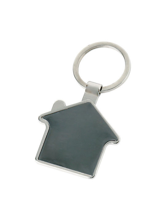 Metal Keychain Home Code An-5610 - Dark Grey