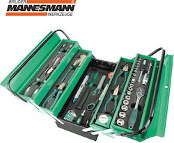 Mannesmann M21188 Βαλίτσα Πολλαπλών Θέσεων με 88 Εργαλεία