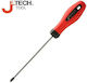 Jetech Tool Κατσαβίδι Μακρύ Σταυρός Μεγέθους PH2x200mm