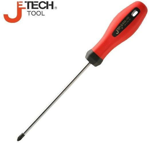 Jetech Tool Κατσαβίδι Μακρύ Σταυρός Μεγέθους PH2x200mm