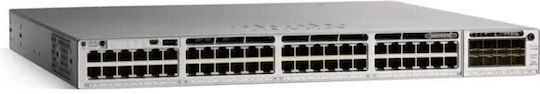 Cisco Catalyst 9300L 48P Unmanaged L2 / L3 PoE Switch with 48 Ethernet Ports and 4 SFP Ports