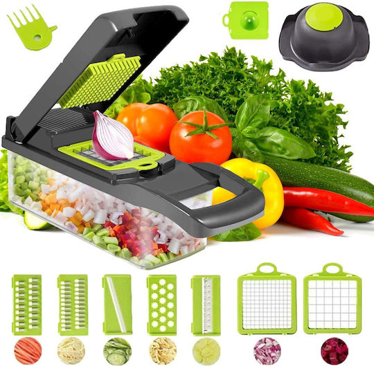 Premium Grater for Fruits & Vegetables Made of Stainless Steel with Container