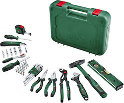 Bosch 1600A02BY7 Tool Case with 52 Tools