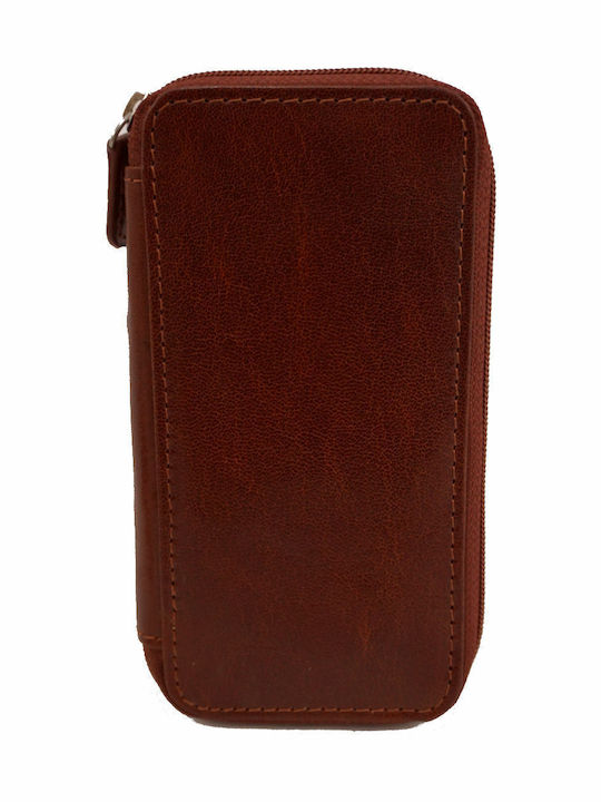 Δερμάτινη Κλειδοθήκη Mybag 8183 Brown Καφε