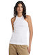 G-Star Raw Women's Summer Blouse Cotton Sleeveless White