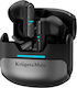 Kruger & Matz M8 Earbud Bluetooth Handsfree Ακουστικά με Θήκη Φόρτισης Μαύρα