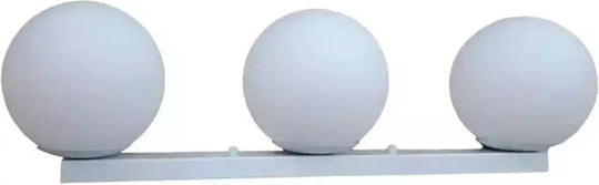 Stimeno Lamp Wall with Socket G9 White 15cm