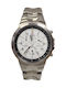Swiss Military Hanowa Herrenuhr Chronograph Batterie mit Silber rostfreiem Stahlarmband