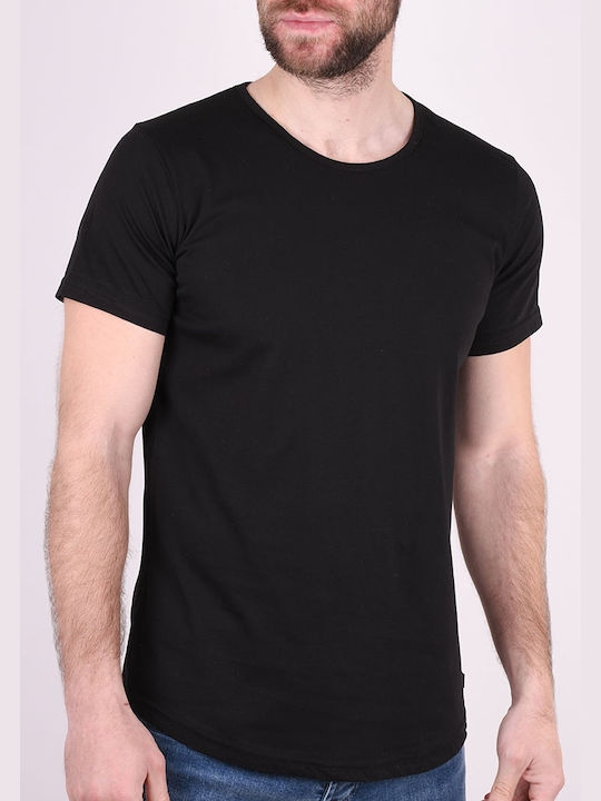 New Wave Ανδρικό T-shirt Κοντομάνικο Μαύρο