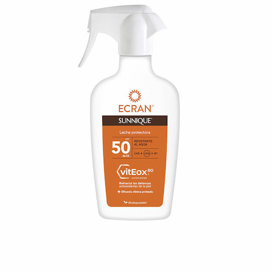Ecran Sunnique Lapte de Protecție Solara Spf50 Spray Pistol 270 Ml