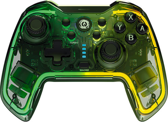 Canyon CND-GPW02 Kabelloser Gamepad für Android / PC / PS3 / Switch / iOS Grüne