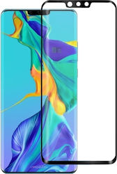 Technovo Full Face Tempered Glass Μαύρο (Huawei Mate 30 Pro)