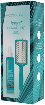 Moroccanoil Women's Hair Care Set with Conditioner / Brush / Spray